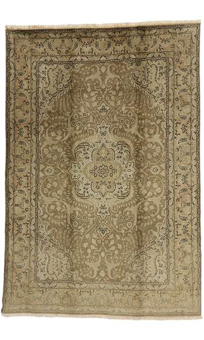 6 x 9 Vintage Tabriz Rug 75560