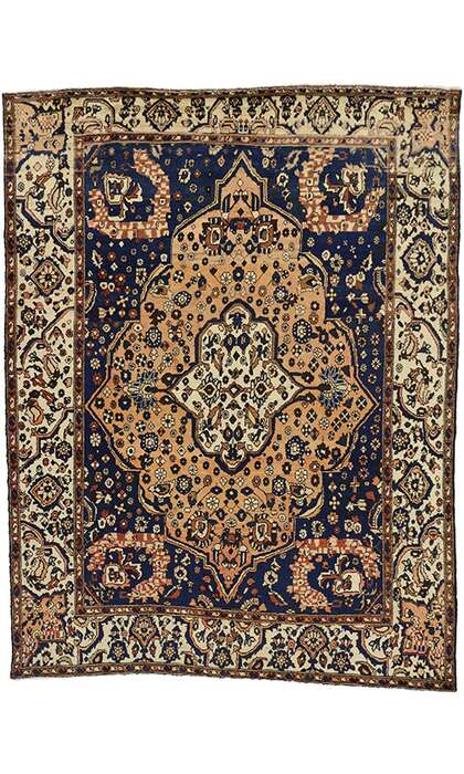 7 x 10 Vintage Bakhtiari Rug 75714