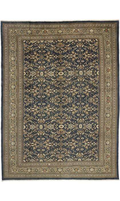 10 x 13 Vintage Mahal Rug 75838