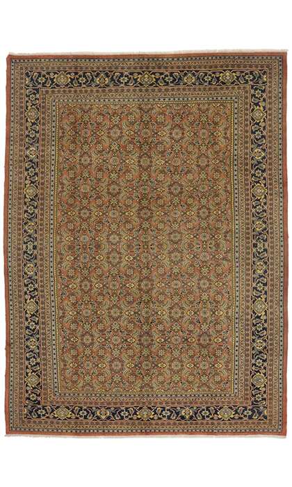 10 x 13 Vintage Mahal Rug 75844