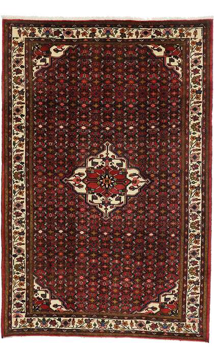 7 x 10 Vintage Hosseinabad Rug 76028