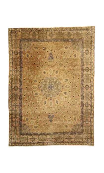 11 x 16 Vintage Tabriz Rug 76296