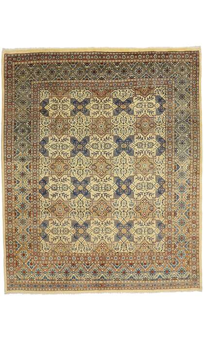 10 x 12 Vintage Mashad Rug 76305