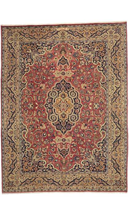 10 x 13 Vintage Mashad Rug 76310