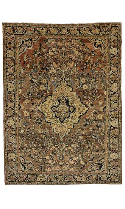 8 x 11 Vintage Mahal Rug 76321