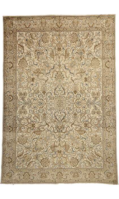 11 x 16 Vintage Tabriz Rug 76357