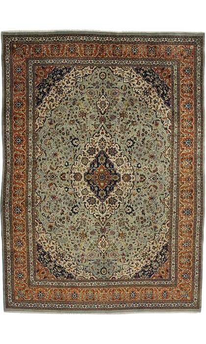 10 x 13 Vintage Khorassan Rug 76496