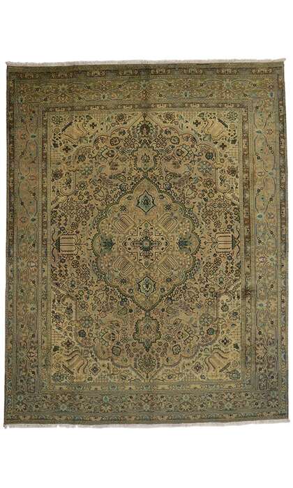 10 x 12 Persian Tabriz Rug 76542