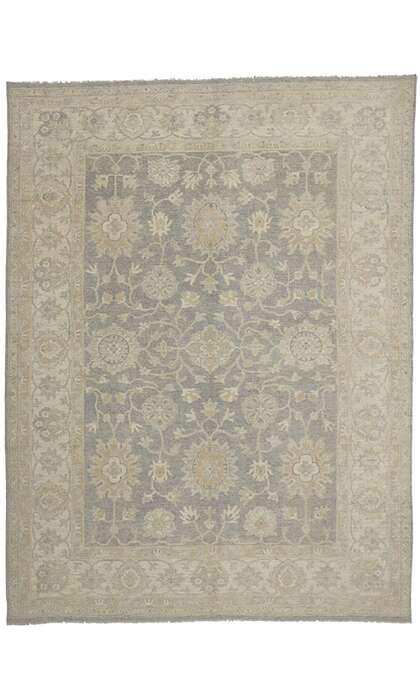 9 x 12 Transitional Style Oushak Rug 80213