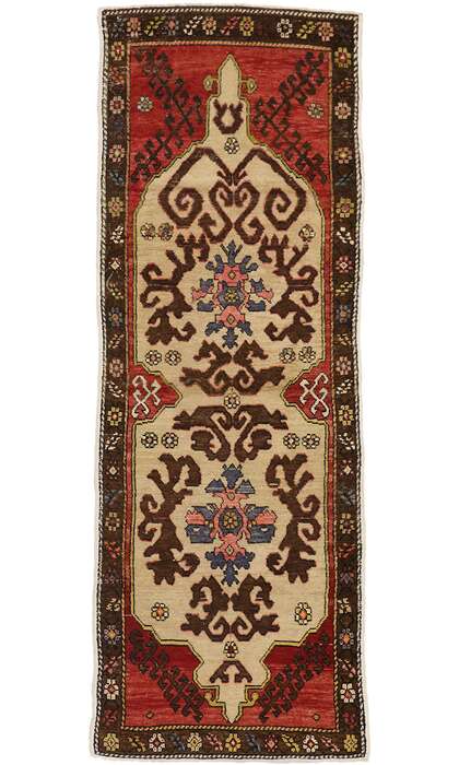 4 x 10 Antique Oushak Rug 50255