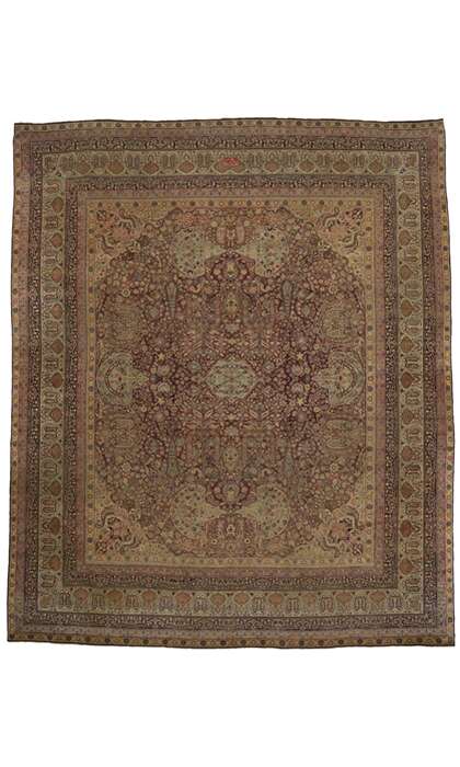 16 x 18 Antique Kermanshah Rug 74990