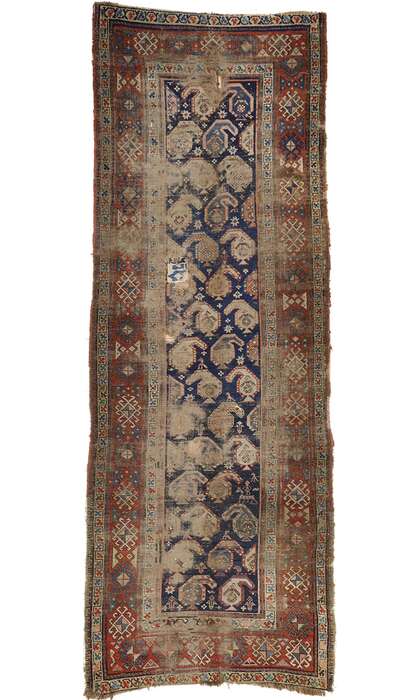 4 x 10 Antique Russian Rug 76609