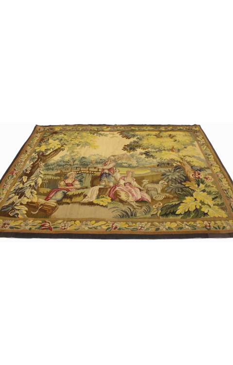 5 x 6 Antique Tapestry Rug 73139