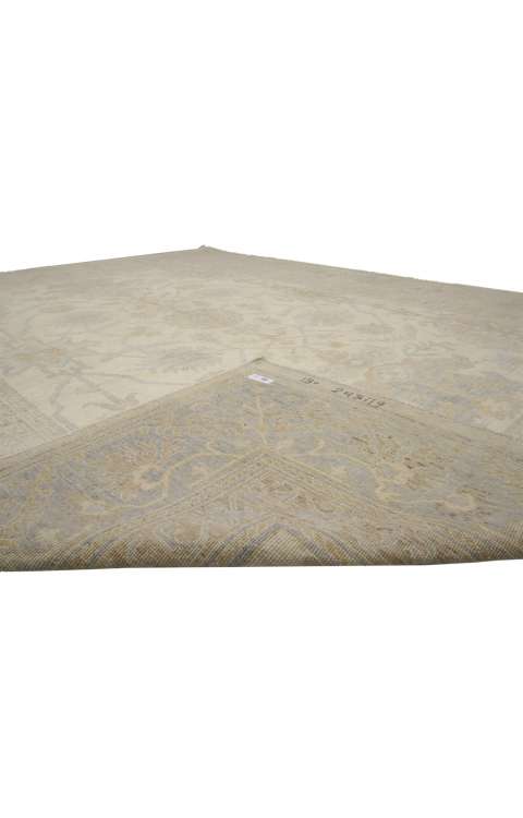 9 x 11 Transitional Oushak Style Rug 80214
