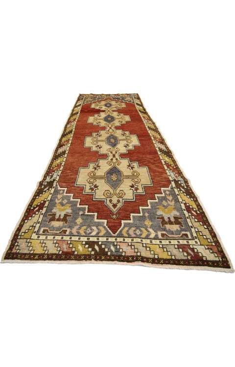 3 x 10 Vintage Oushak Rug 50179