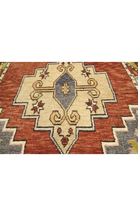 3 x 10 Vintage Oushak Rug 50179