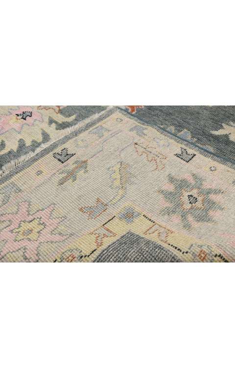 9 x 12 New Colorful Oushak Rug 30503