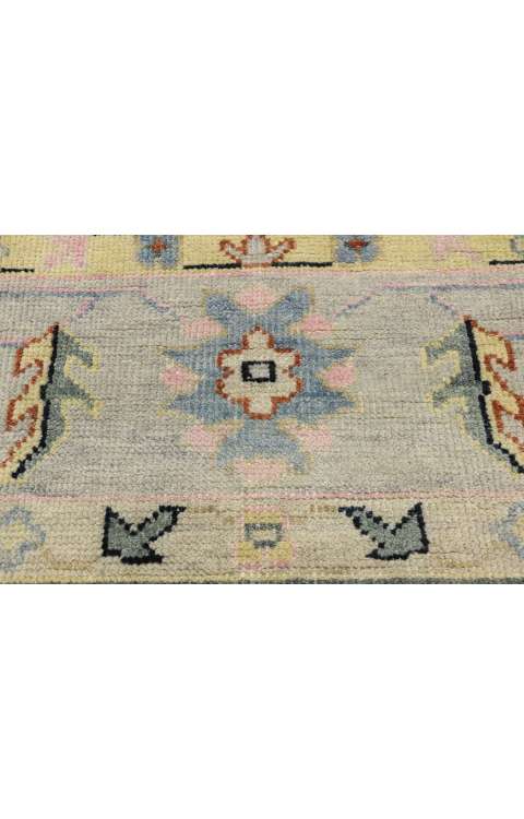 9 x 12 New Colorful Oushak Rug 30503