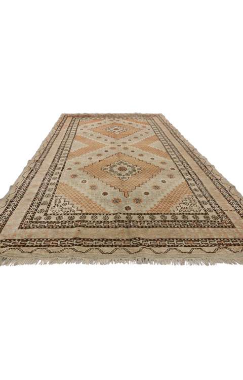 5 x 10 Vintage Turkestan Khotan Rug 77310