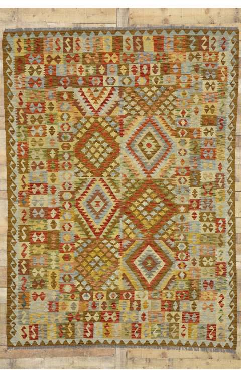 6 x 8 Vintage Kilim Rug 80165