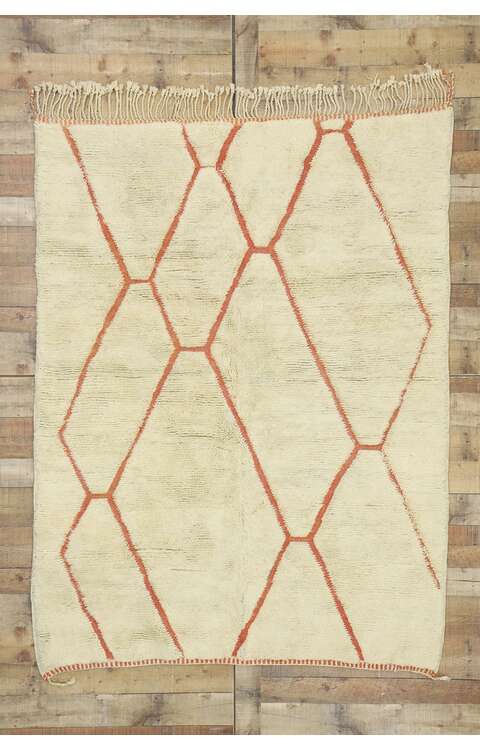 5 x 7 Contemporary Moroccan Rug 21035