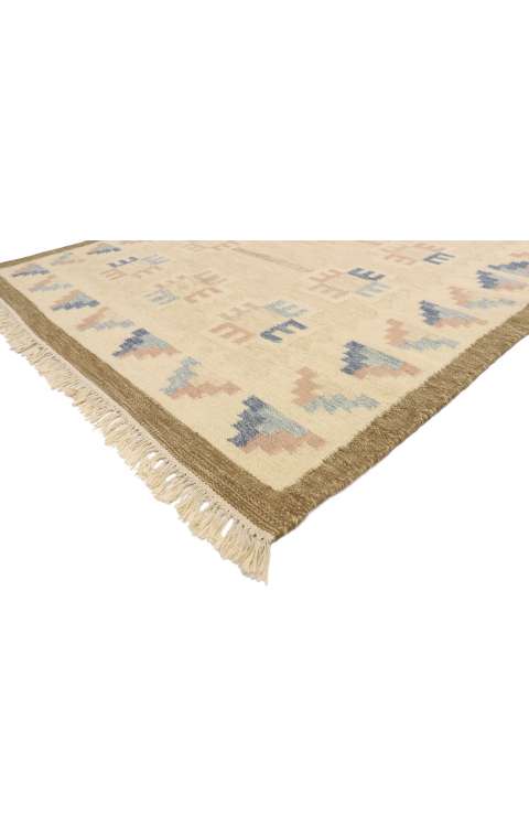 6 x 8 Vintage Swedish Kilim Rug 77404