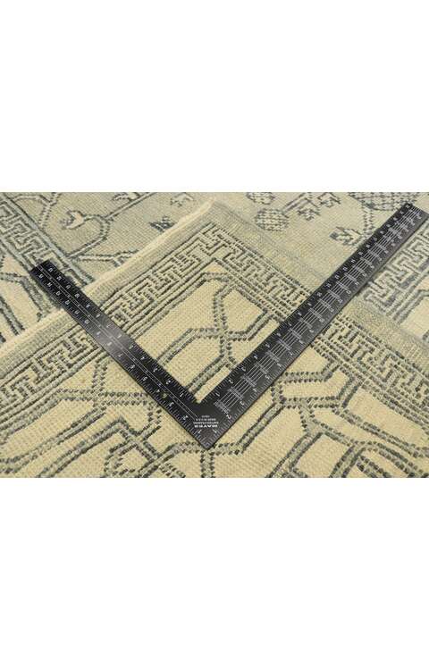 9 x 13 Contemporary Turkish Oushak Rug 52898