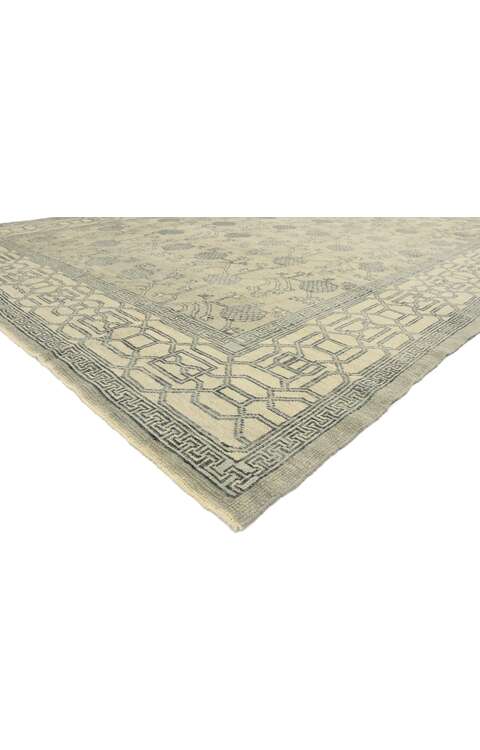 9 x 13 Contemporary Turkish Oushak Rug 52898