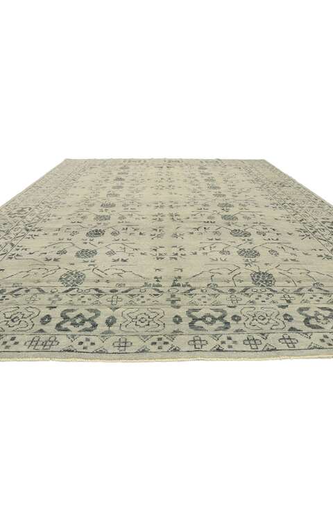 9 x 13 Contemporary Turkish Oushak Rug 52914