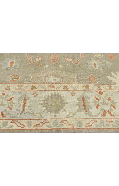 9 x 12 Contemporary Turkish Oushak Rug 52940