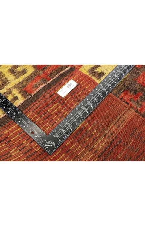 4 x 6 Vintage Turkish Tulu Rug 51556