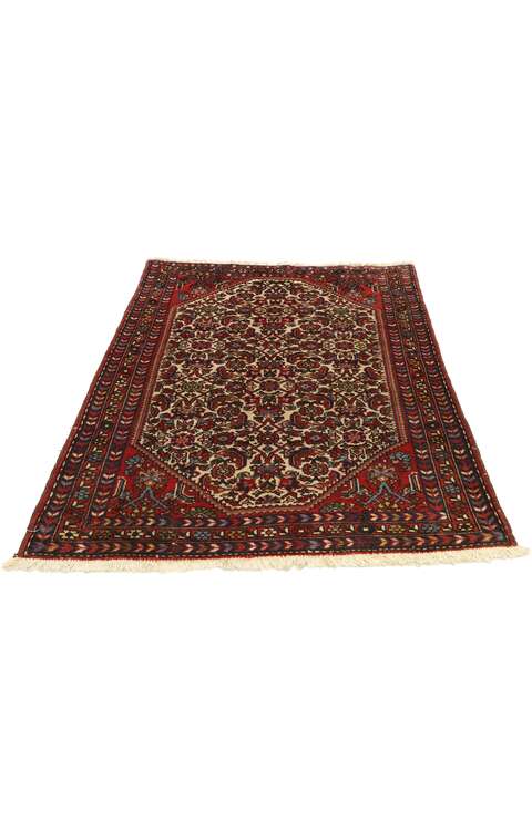 3 x 4 Vintage Hamadan Rug 74266