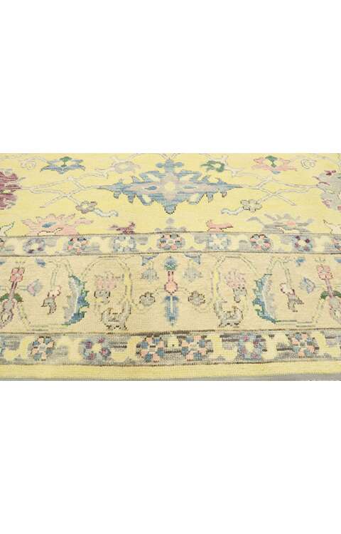 9 x 12 Contemporary Oushak Rug 80601