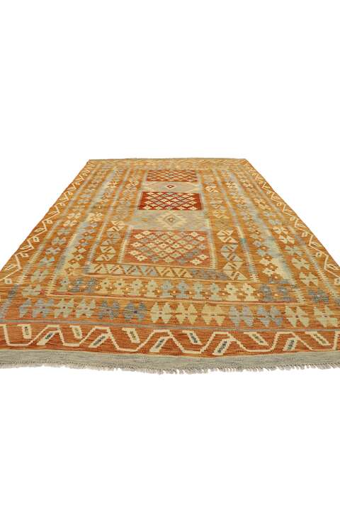 6 x 8 Vintage Afghan Kilim Rug 80128