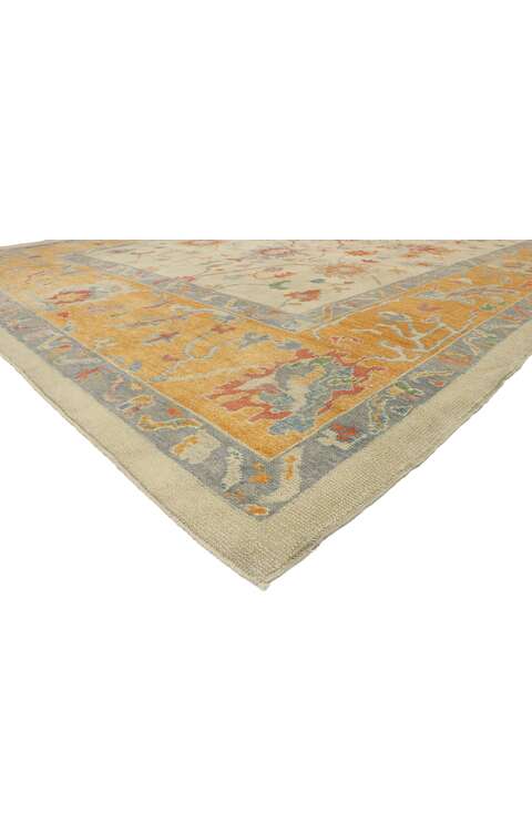 11 x 15 Contemporary Turkish Oushak Rug 52154