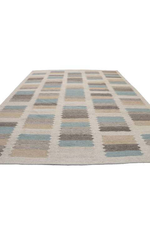 8 x 10 Swedish Kilim Rug 30616