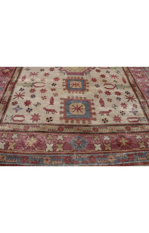 8 x 10 Vintage Persian Khotan Rug 53247