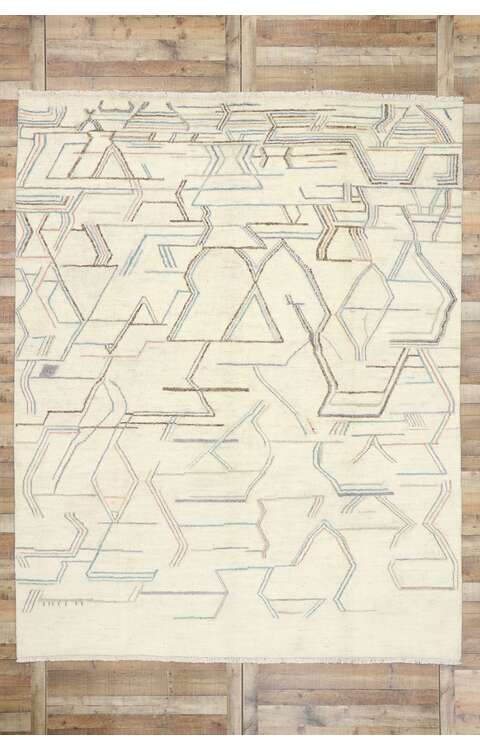9 x 11 Contemporary Moroccan Rug 80287