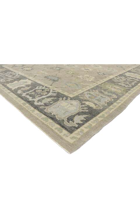 11 x 14 Contemporary Turkish Oushak Rug 53517