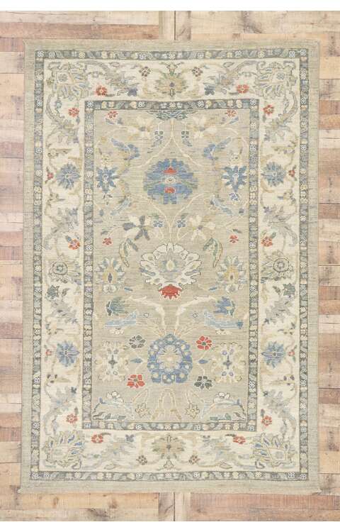 6 x 9 New Contemporary Persian Sultana6 x 9 New Contemporary Persian Sultanabad Rug 60882Rug 60882