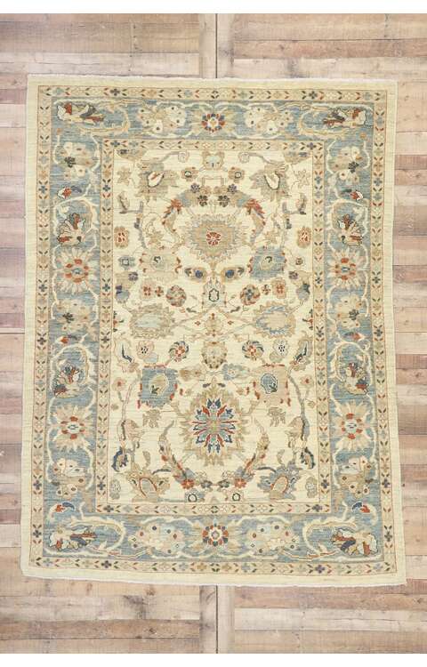 7 x 9 New Contemporary Persian Sultanabad Rug 60907