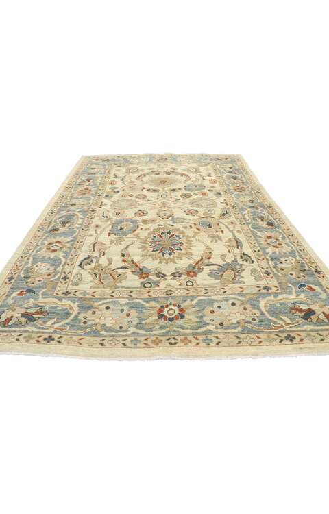 7 x 9 New Contemporary Persian Sultanabad Rug 60907
