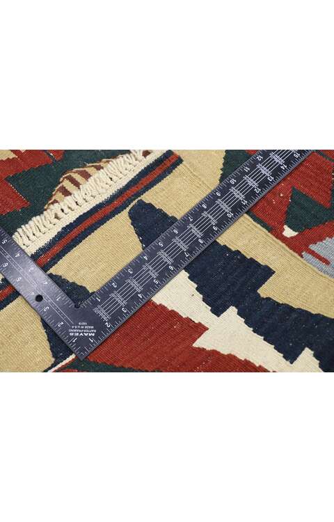 3 x 4 Vintage Persian Shiraz Kilim Rug 77839