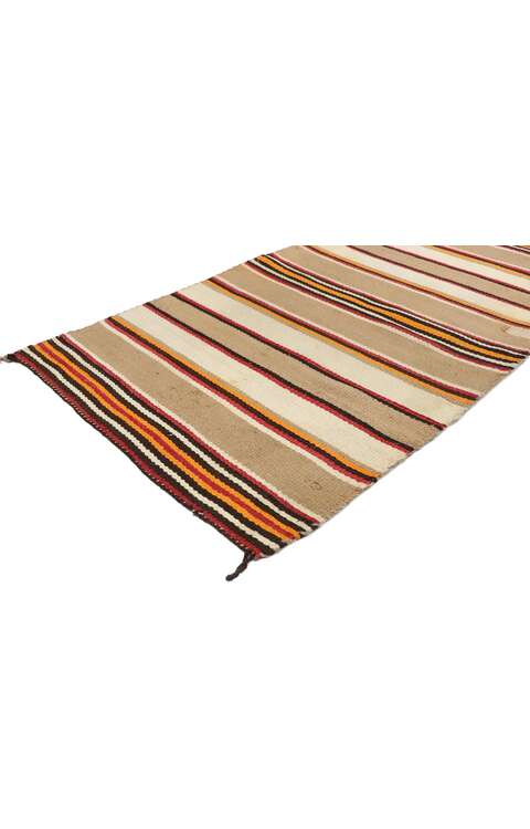 3 x 5 Vintage Navajo Saddle Blanket Rug 77846