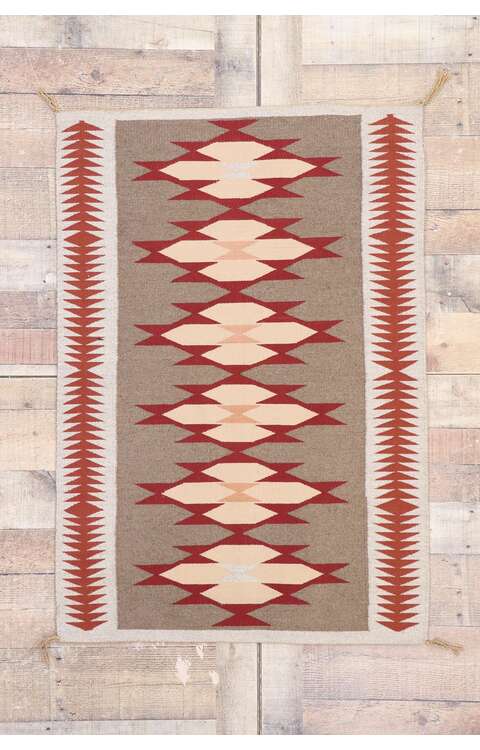 3 x 4 Vintage Navajo Kilim Rug 77867