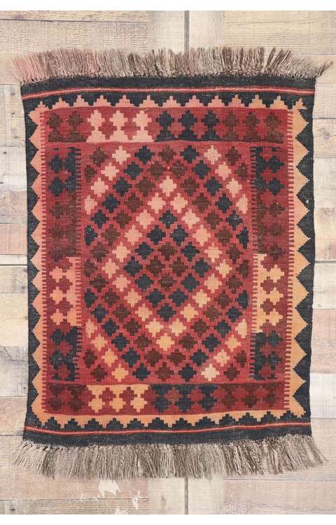 2 x 3 Vintage Afghani Kilim Rug 77883