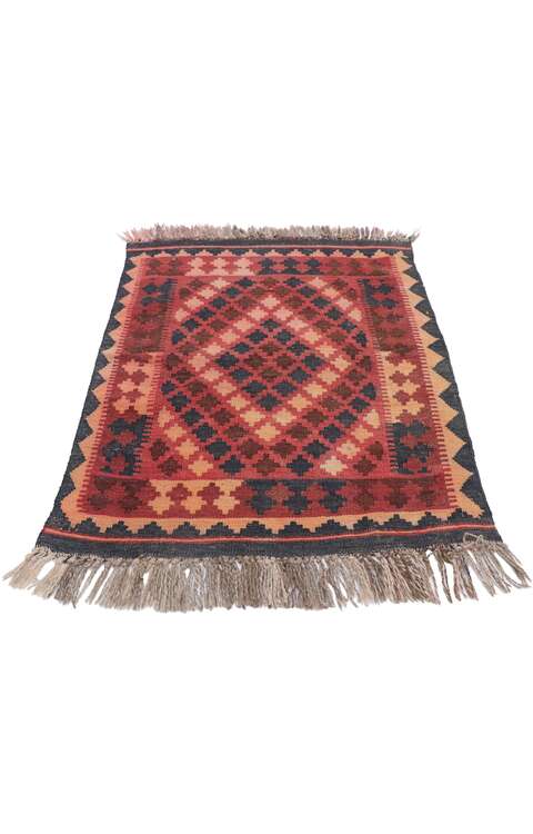2 x 3 Vintage Afghani Kilim Rug 77883