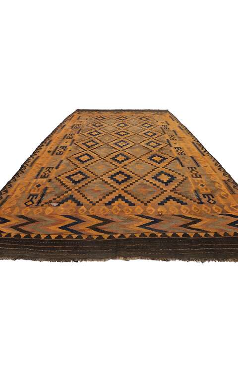 8 x 14 Vintage Afghani Kilim Rug 78038