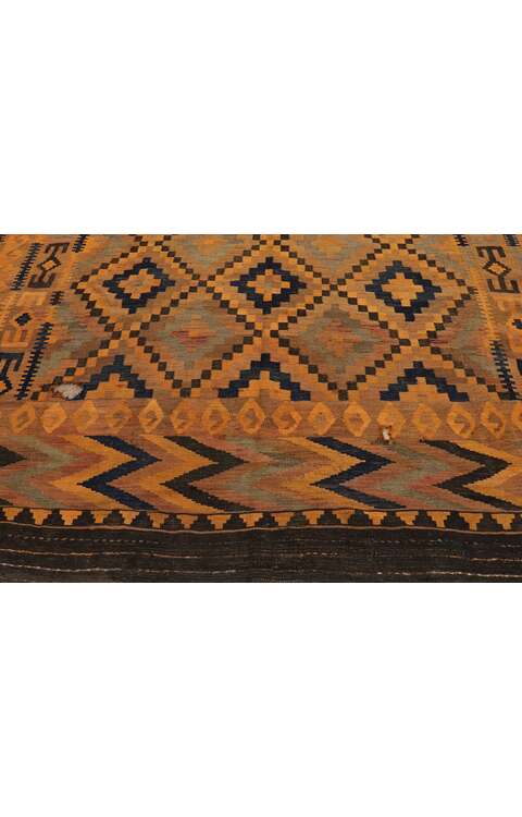 8 x 14 Vintage Afghani Kilim Rug 78038