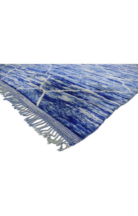 11 x 12 Authentic Blue Moroccan Rug 21151
